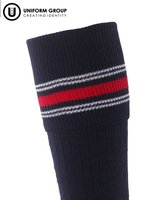 Socks - Navy/White (SBHS)-southland-boys'-high-school-THE U SHOP - Invercargill