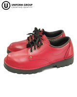 Shoes - Girls Lace Up Dawn - Red-southland-girls'-high-school-THE U SHOP - Invercargill