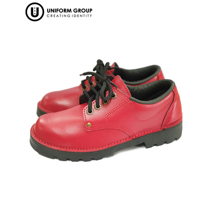 Shoes - Girls Lace Up Dawn Jr - Red