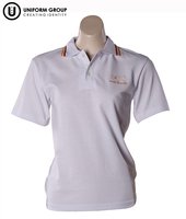 Polo - White (JHC)-james-hargest-college-THE U SHOP - Invercargill